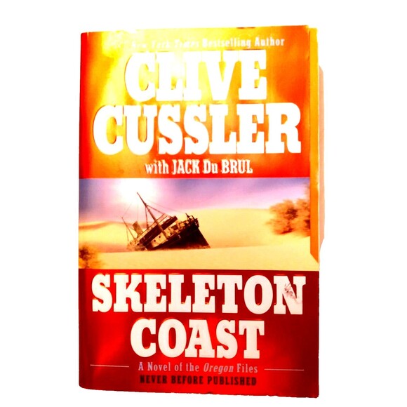 Clive Cussler w Jack Du Brul Skeleton Coast Oregon Files Best Seller Softcover - Picture 1 of 4